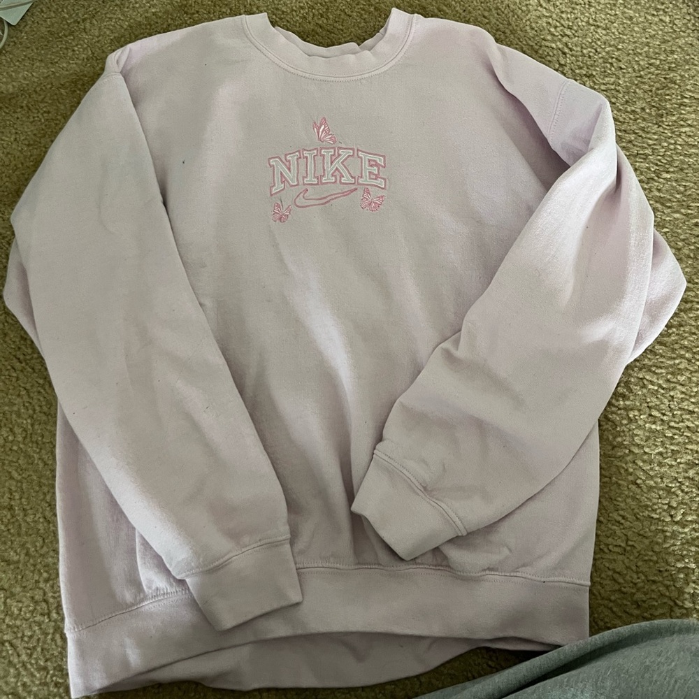 Light Pink Nike Crewneck